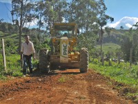 Secretaria de Obras faz reparos em estrada para Cavalgada Ecológica
